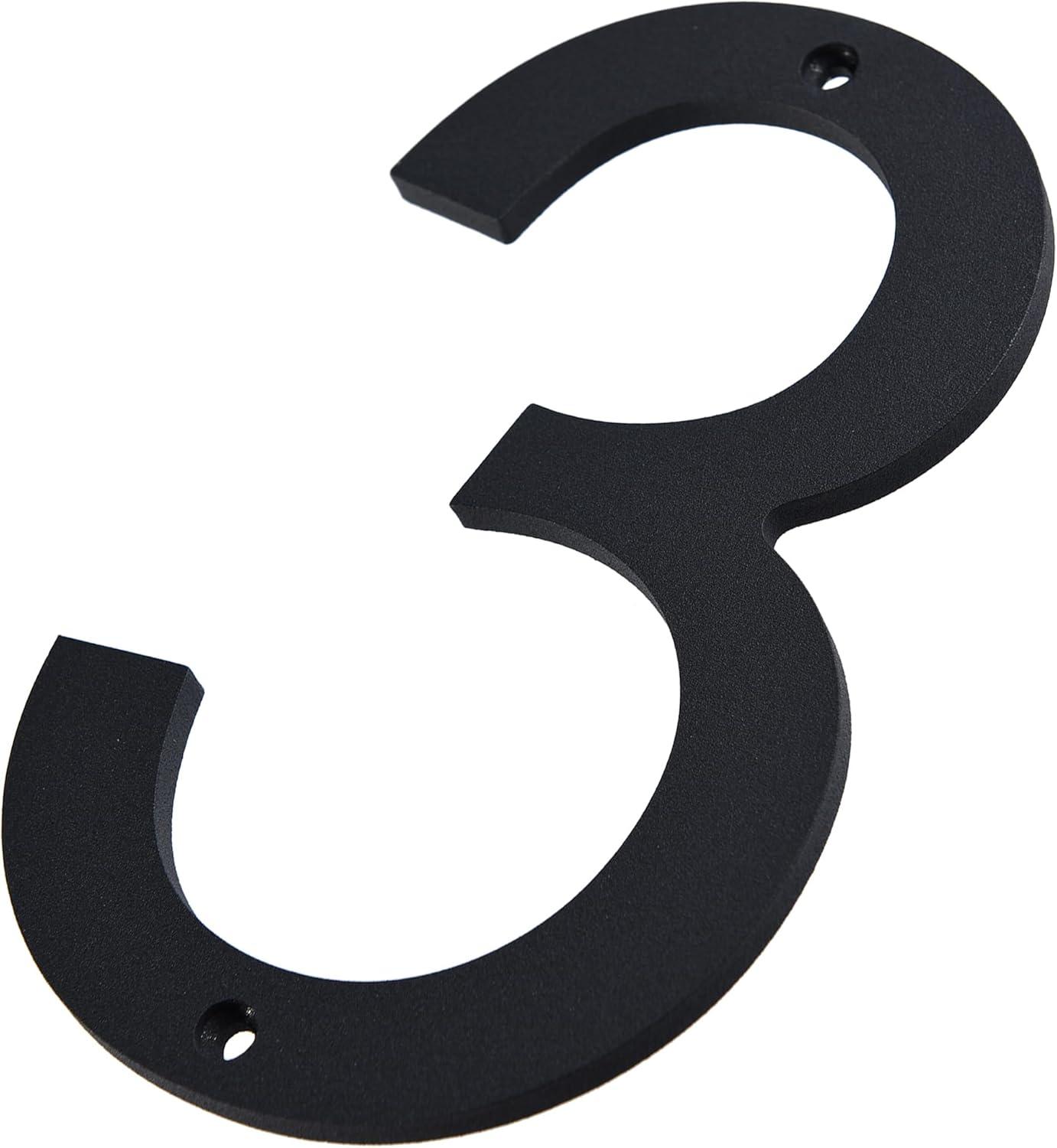 Barton 6'' H Stainless Steel House Number
