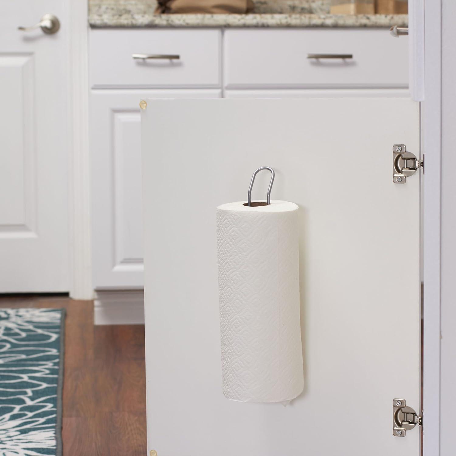 Household Essentials Cabinet Door Paper Towel Holder Mount