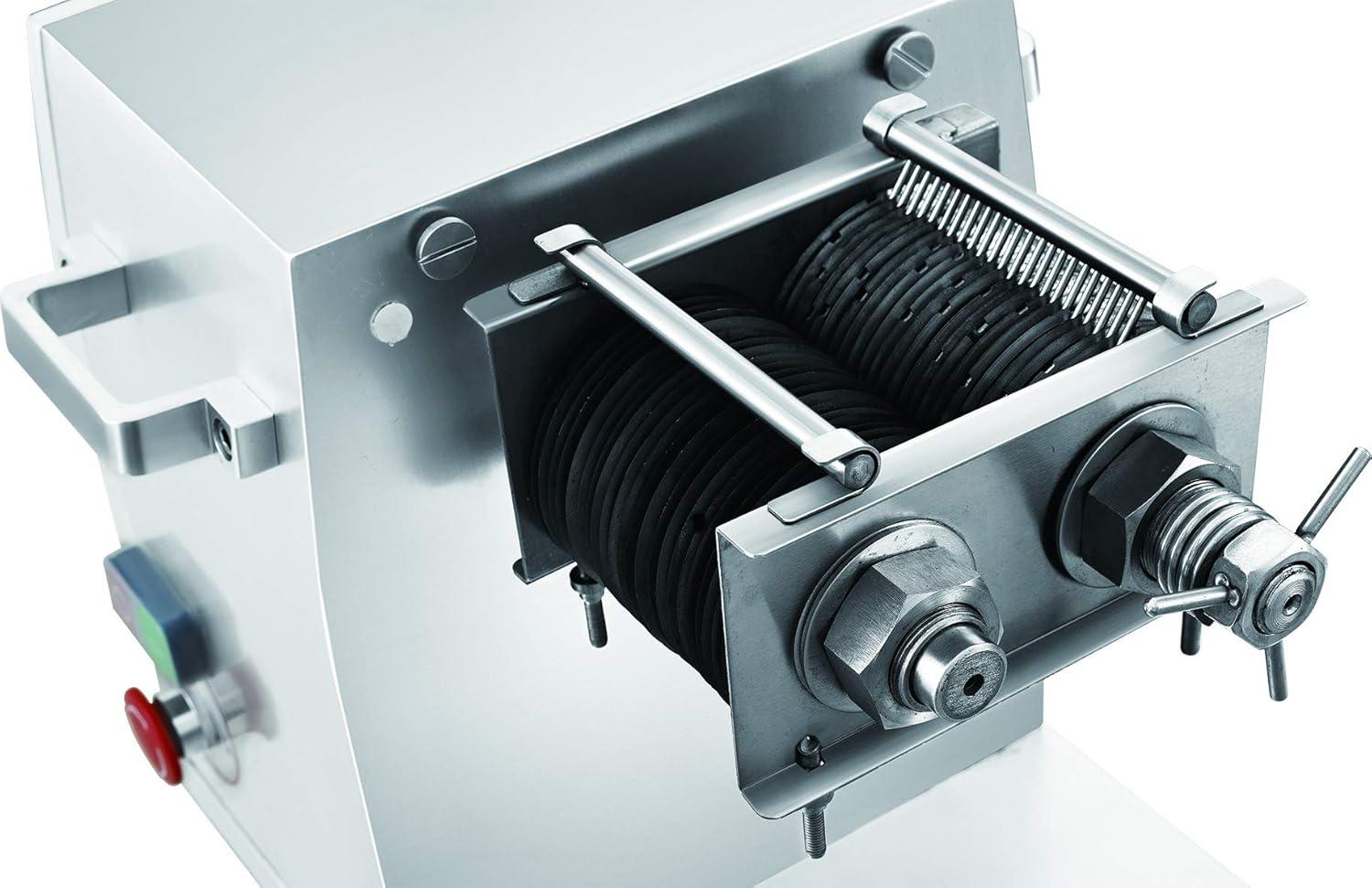 KWS SL-48 1320W 1.8HP Electric Stainless Steel Fresh Meat Cutter for Restaurant/Deli/Butcher Shop (13mm)(Blade Thickness Variation Available)