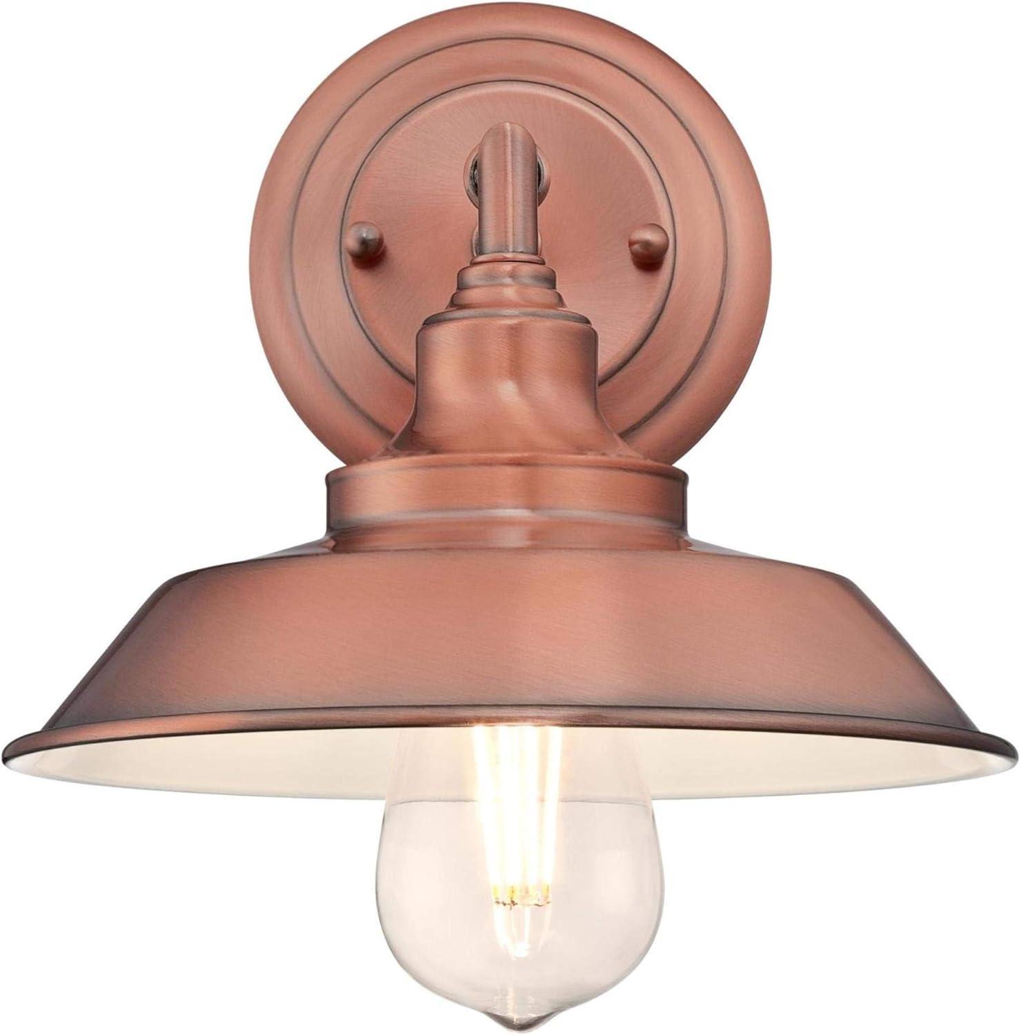 Westinghouse Lighting  Iron Hill One-Light Indoor Wall Fixture - 1-Light Washed Copper