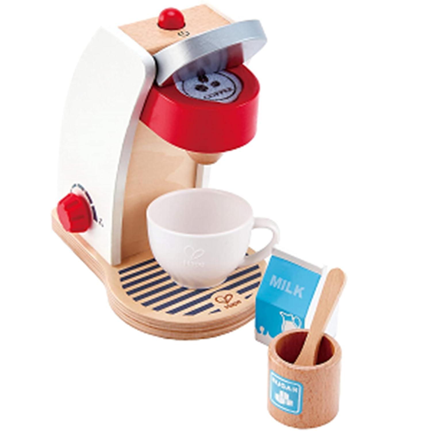 HaPe My Coffee Machine Kids Pretend Kitchen Appliance Set