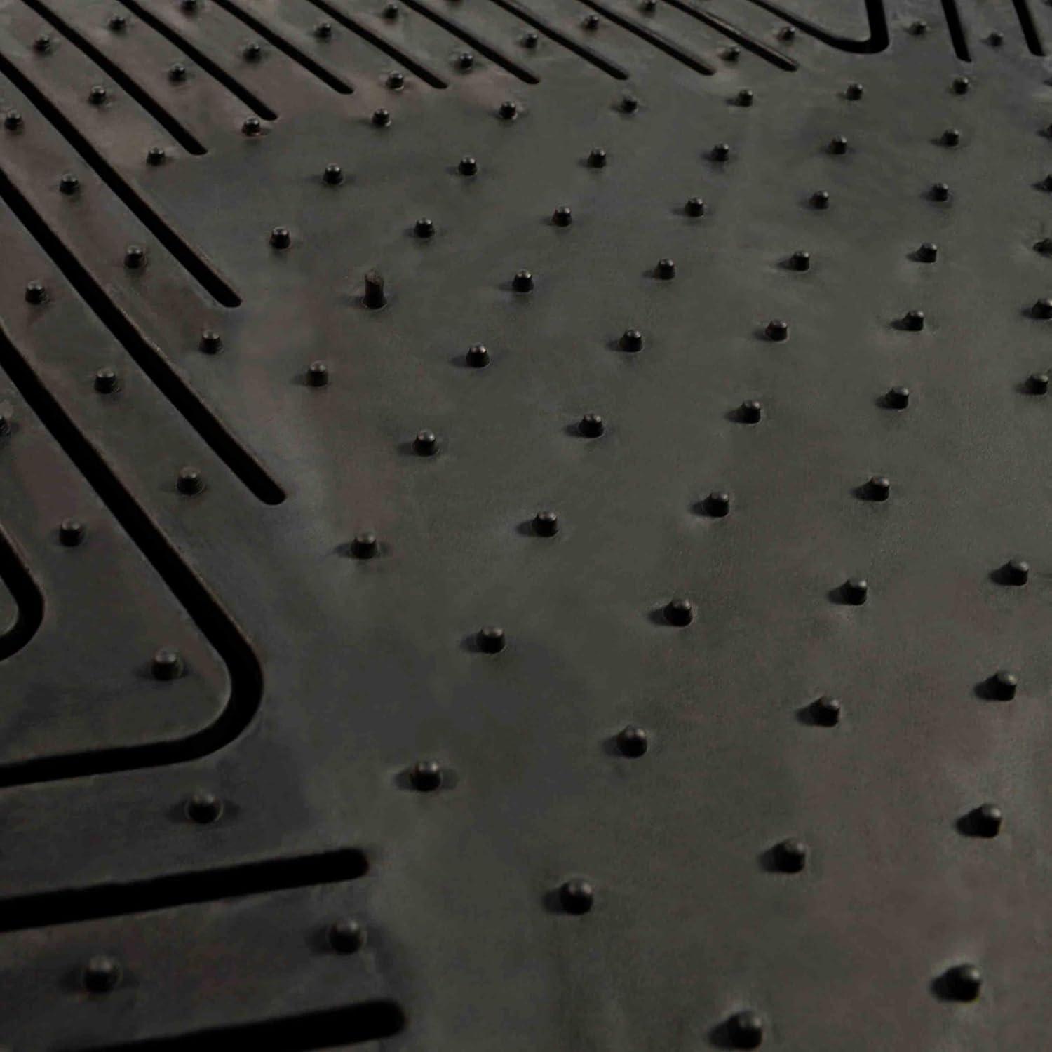 Los Angeles Chargers Heavy Duty Black Vinyl Car Mats