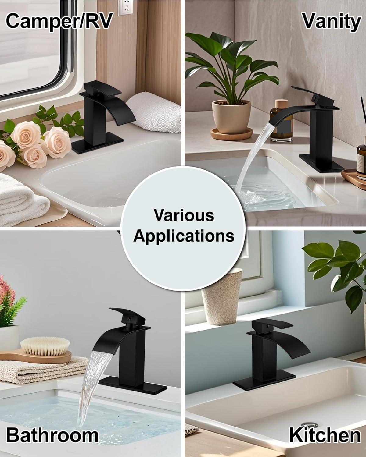 Single-Hole Single-handle Bathroom Faucet