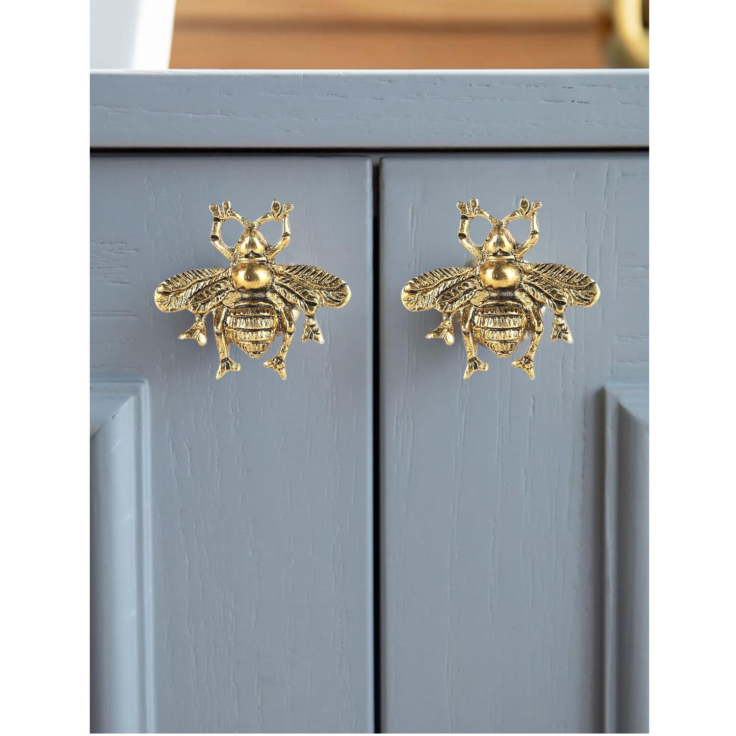 1.9" Length Bee Novelty Knob Multipack (Set of 6)