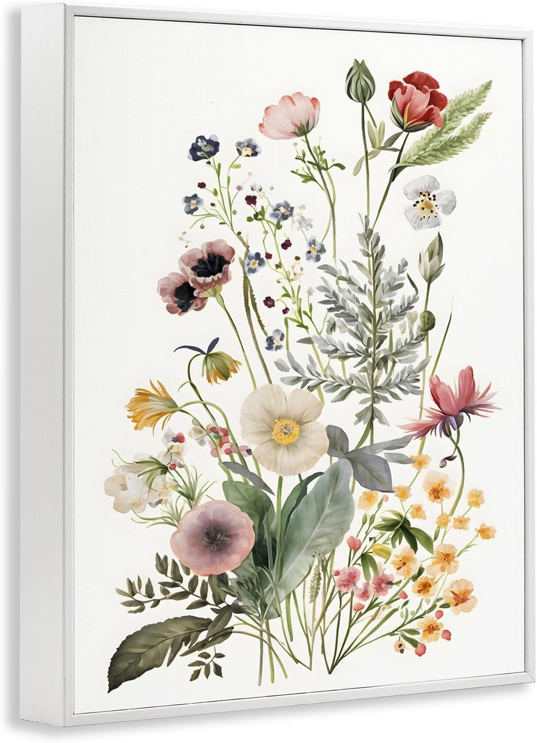 Stupell Industries Bb-280-Framed " Subtle Spring Blossoms "