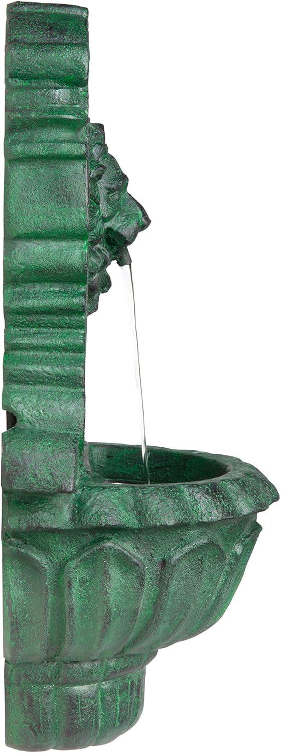 Astoria Grand Saint Remy Lion Corner Fountain with LED Lights