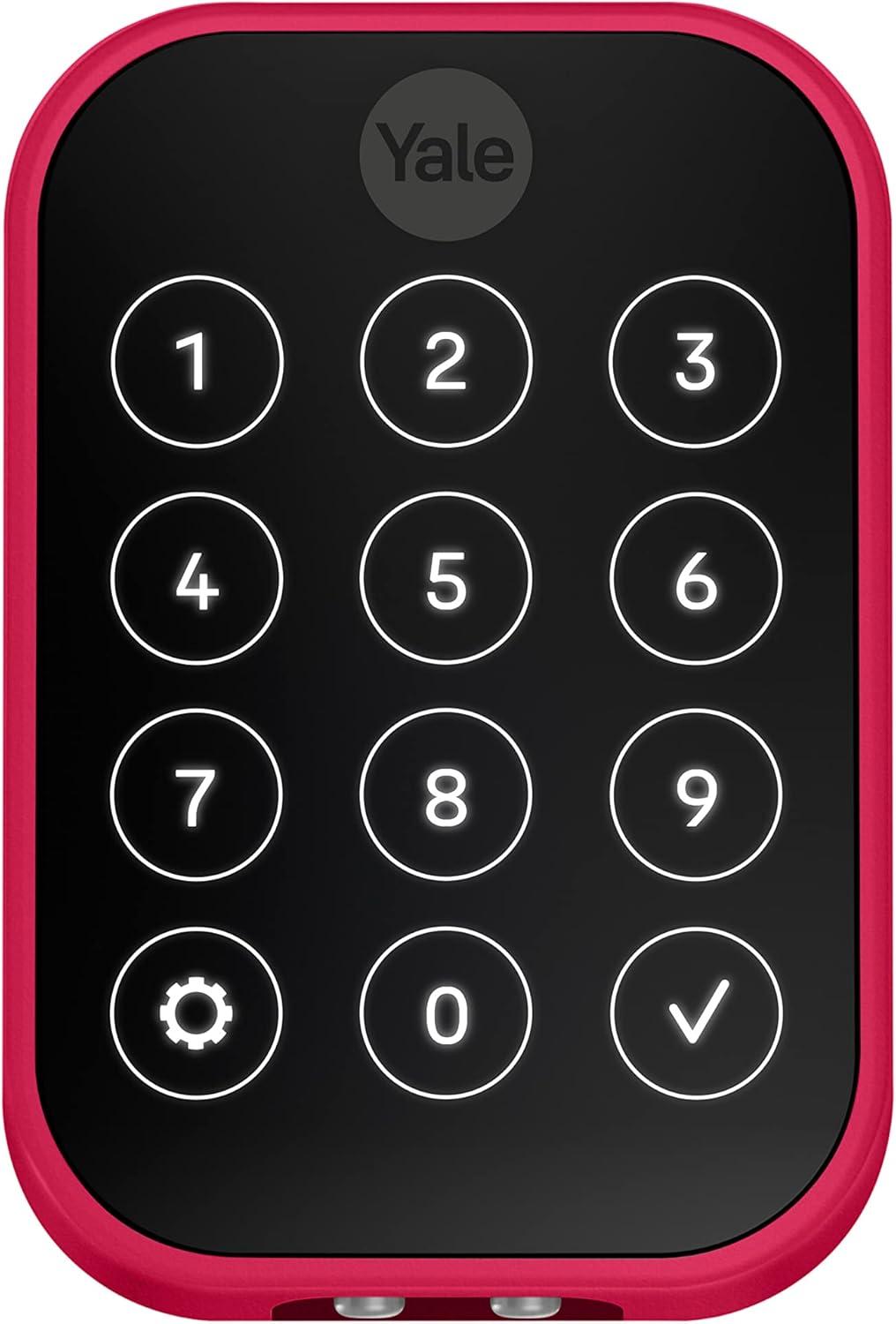 Yale Assure Lock 2 Viva Magenta Key-Free Touchscreen Deadbolt