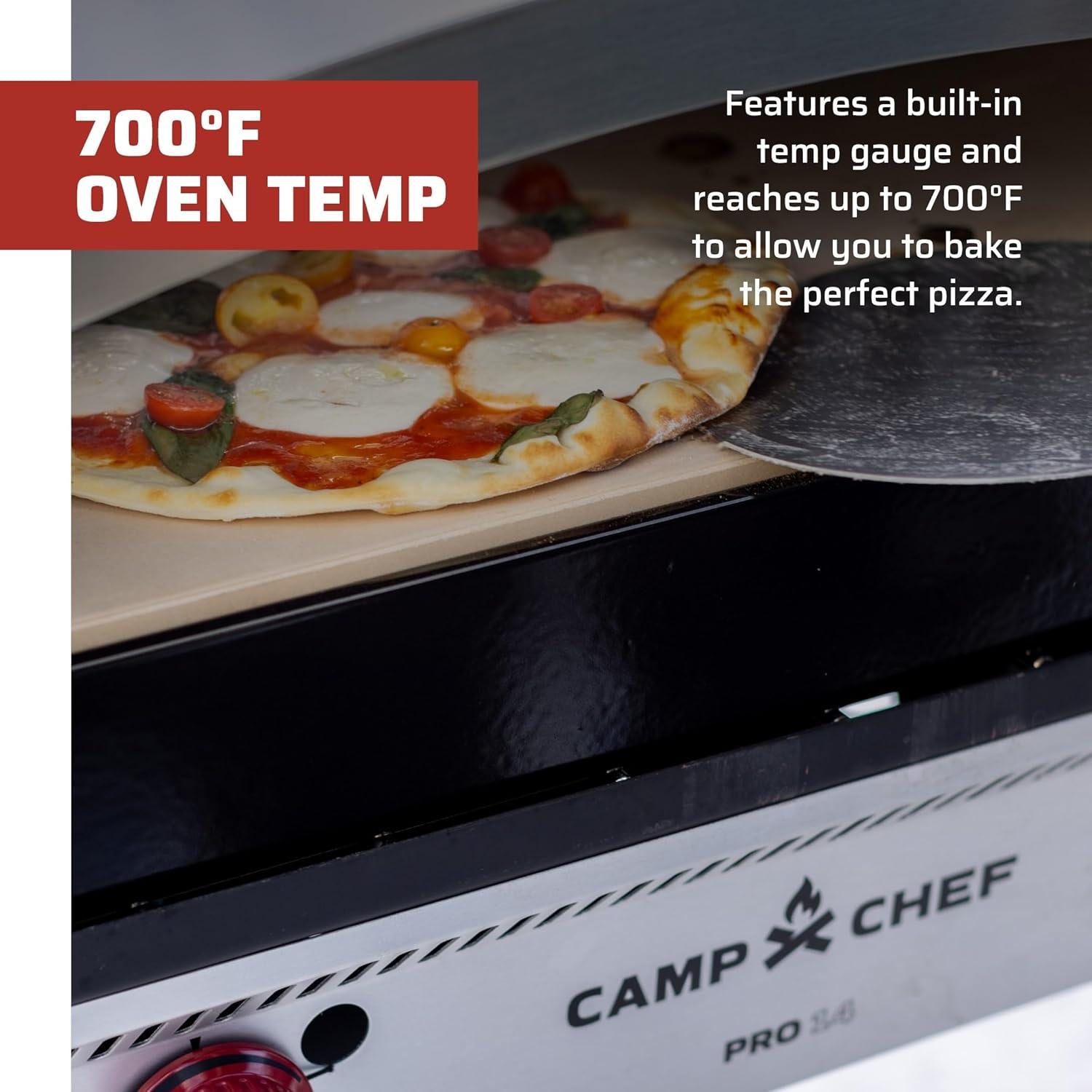 Camp Chef Stainless steel Attachable pizza oven