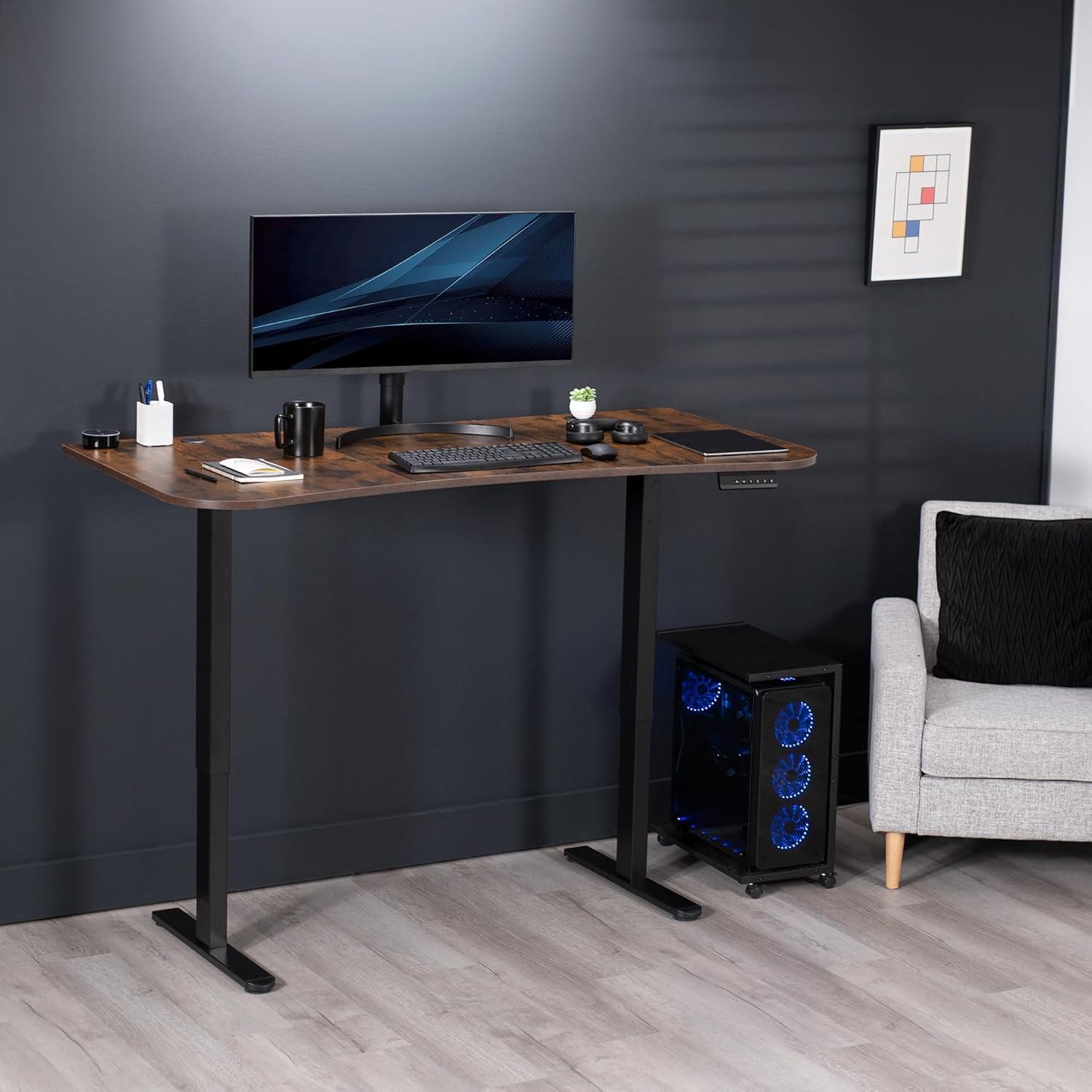 VIVO Electric 63" x 32" Stand Up Desk, E2B1B series