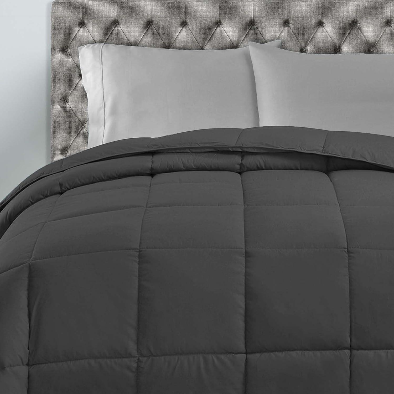 Superior Superior Classic Comforter Reversible Medium Weight Down Alternative Bedding