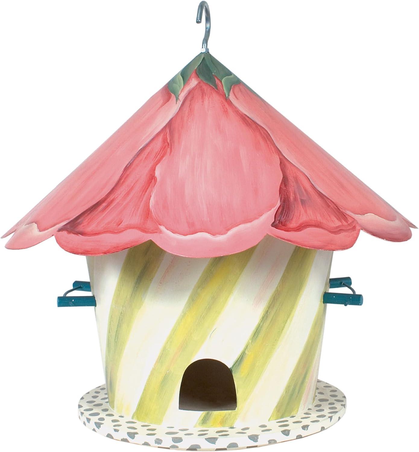 MacKenzie-Childs Hollyhock Birdhouse