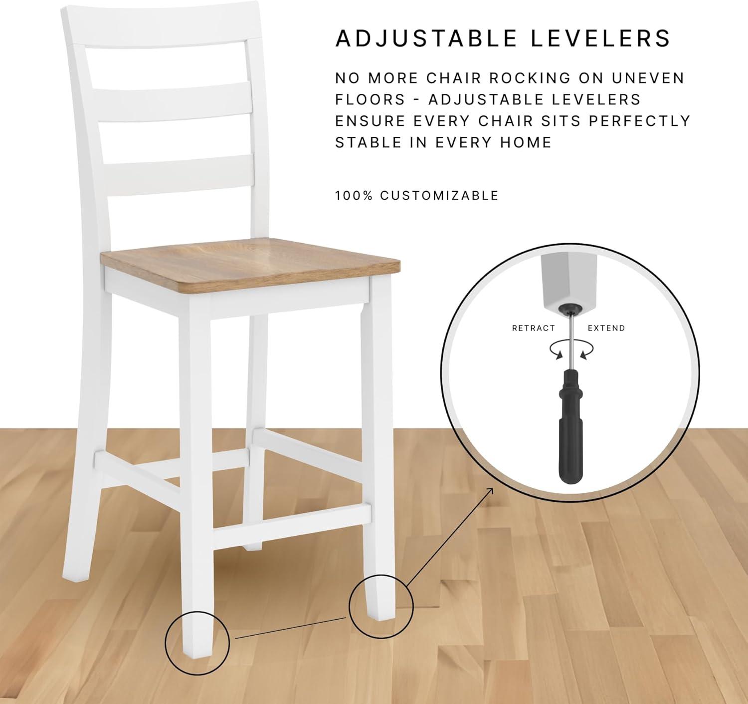 Lark Manor™ Malkin Dining Table With 4 Chairs And Bench, Set Of 6