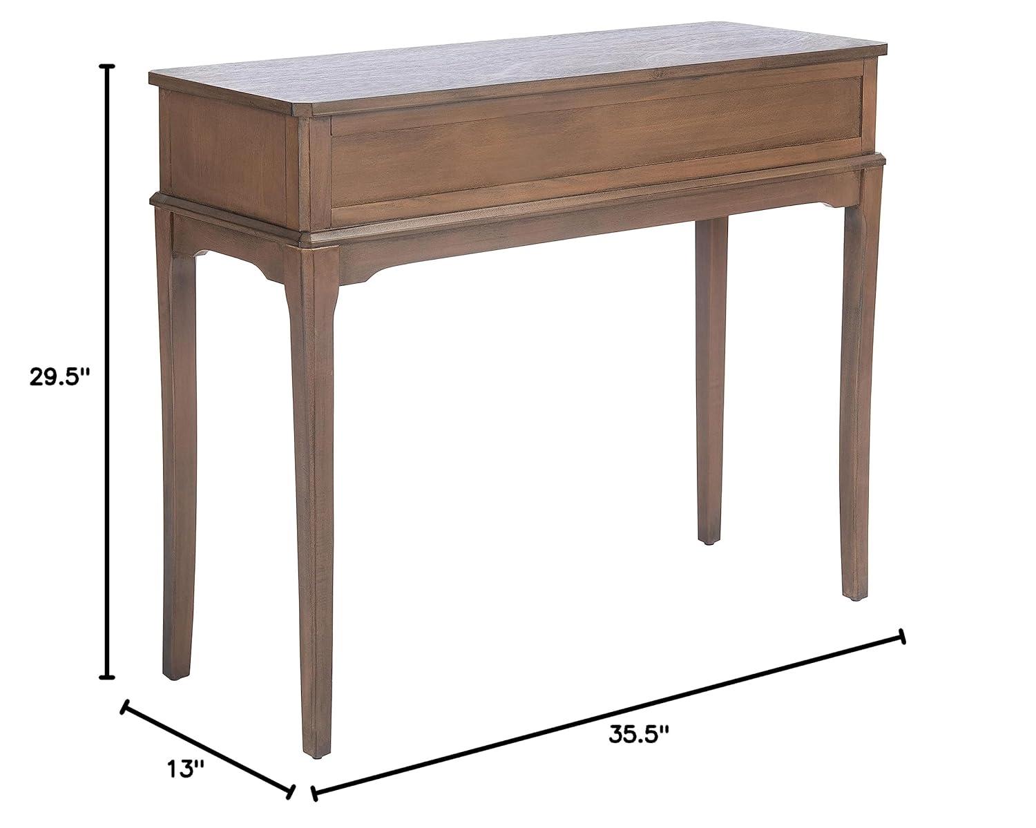 Opal 2 Drawer Console Table - CNS5726C - Brown - Safavieh