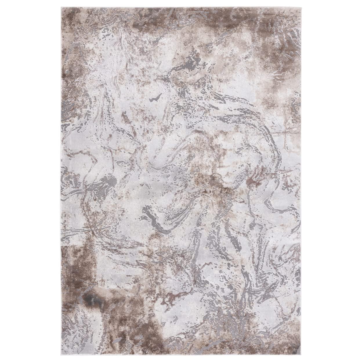 Craft CFT864 Loomed Indoor Area Rug - Grey/Taupe - 8'x10' - Safavieh