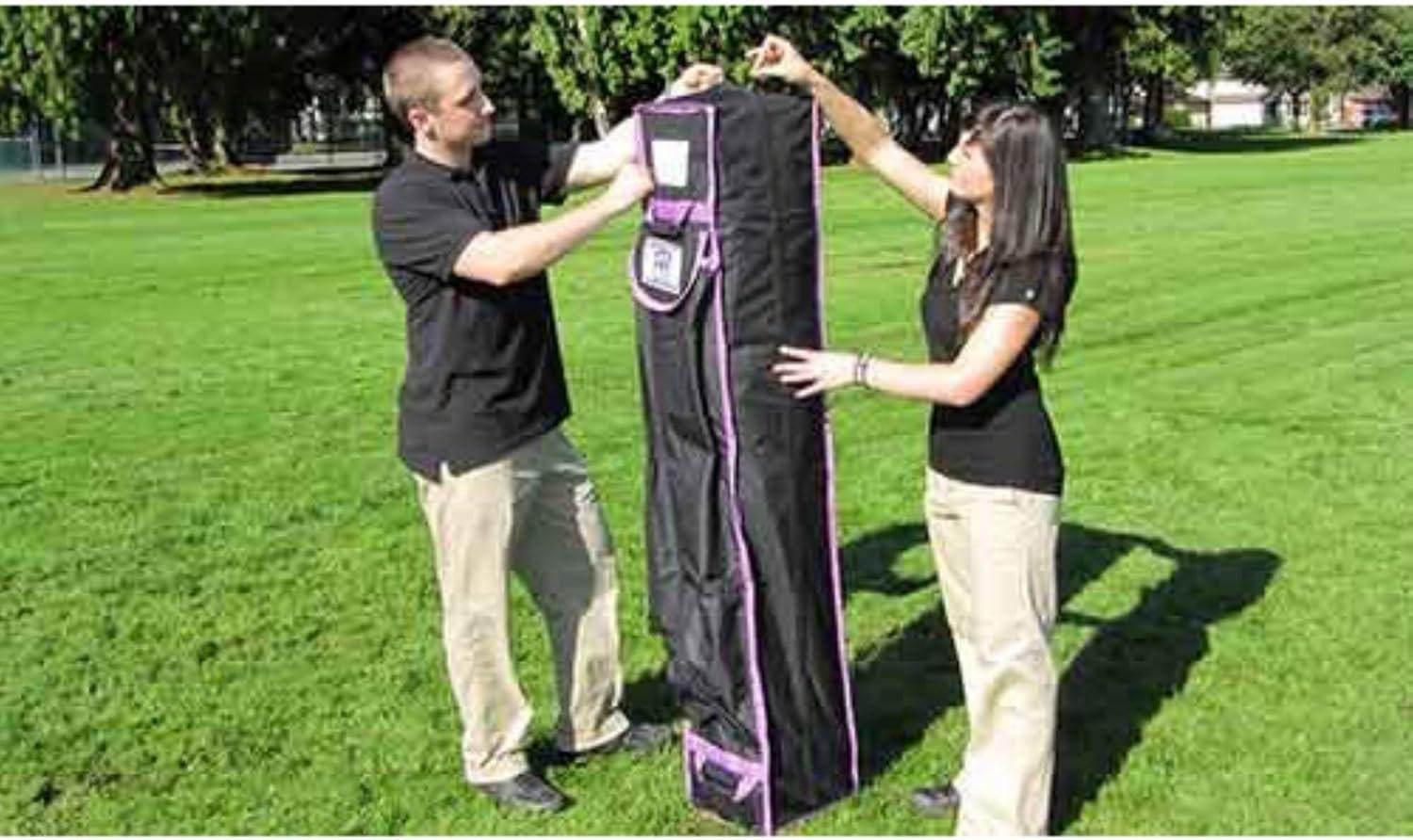 Impact Canopy Roller Bag for Pop Up Tent, Wheeled Storage Bag with Handles for 10 x 10 Canopy