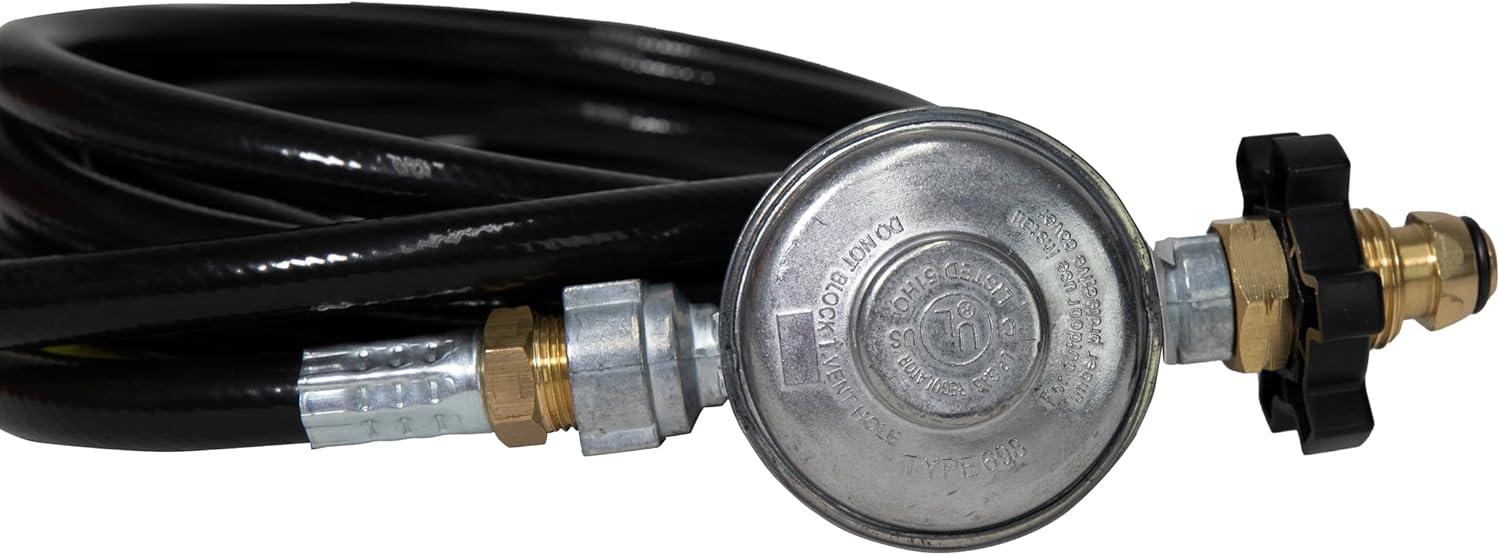 Mr. Heater 12-Feet Hose Regulator Assembly with Restricted Flow Soft Nose P.O.L.