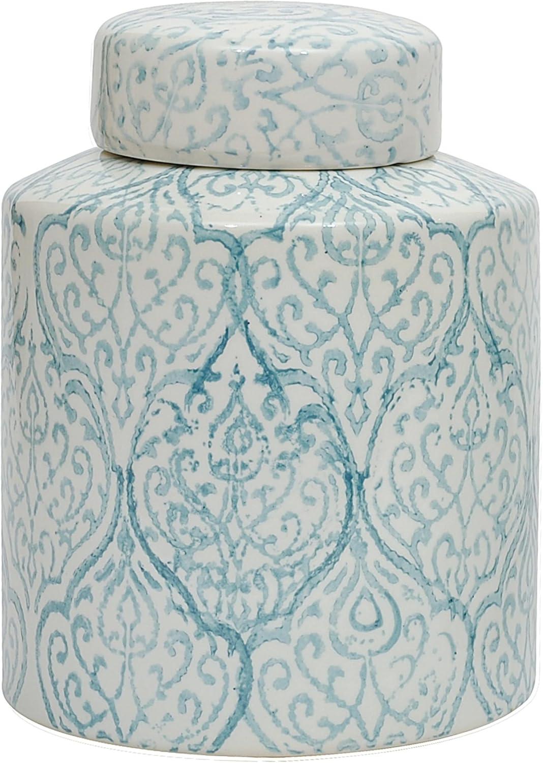 Ceramic Ginger Jar (10-1/8") - Storied Home