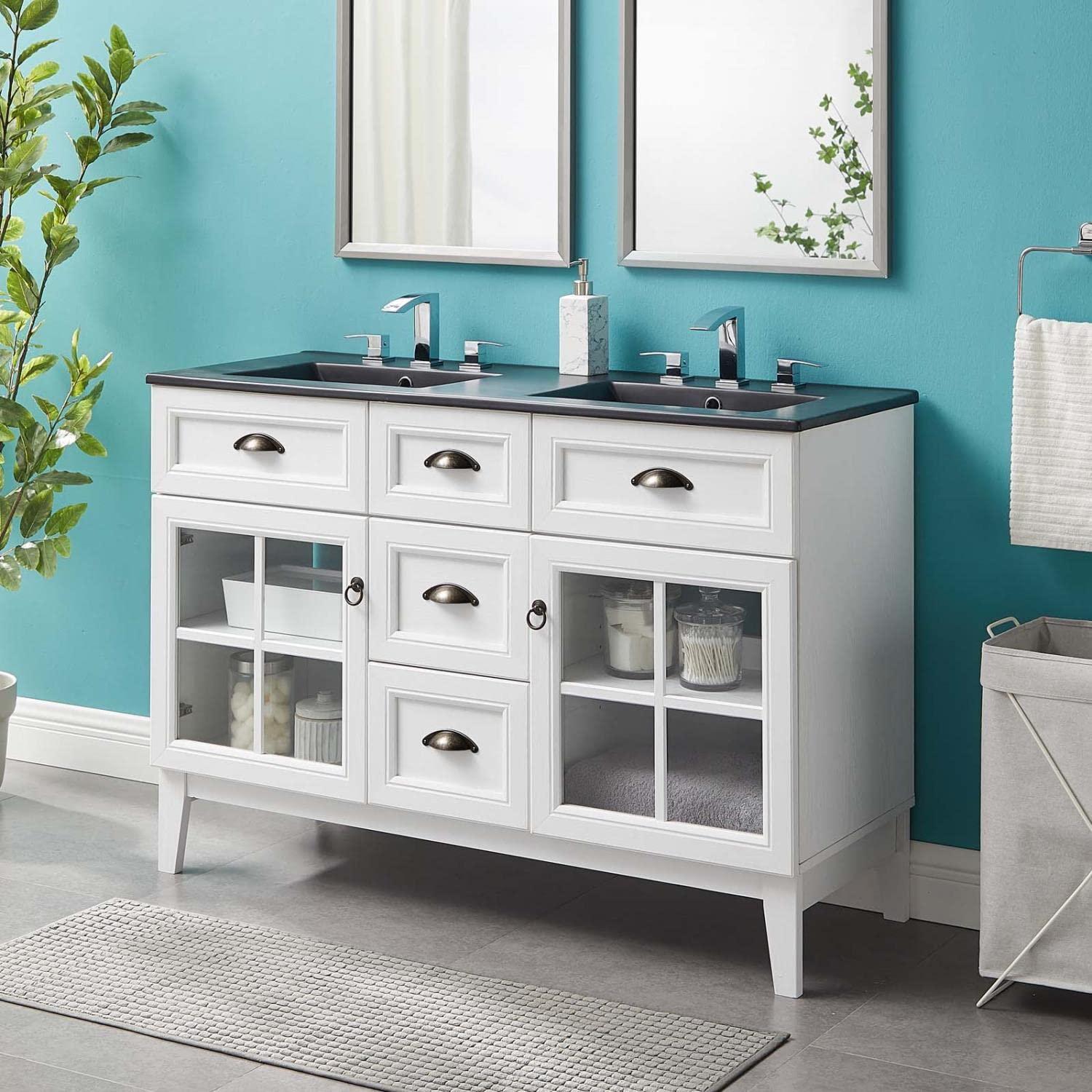 Modway Modway Isle 48" Double Bathroom Vanity Cabinet