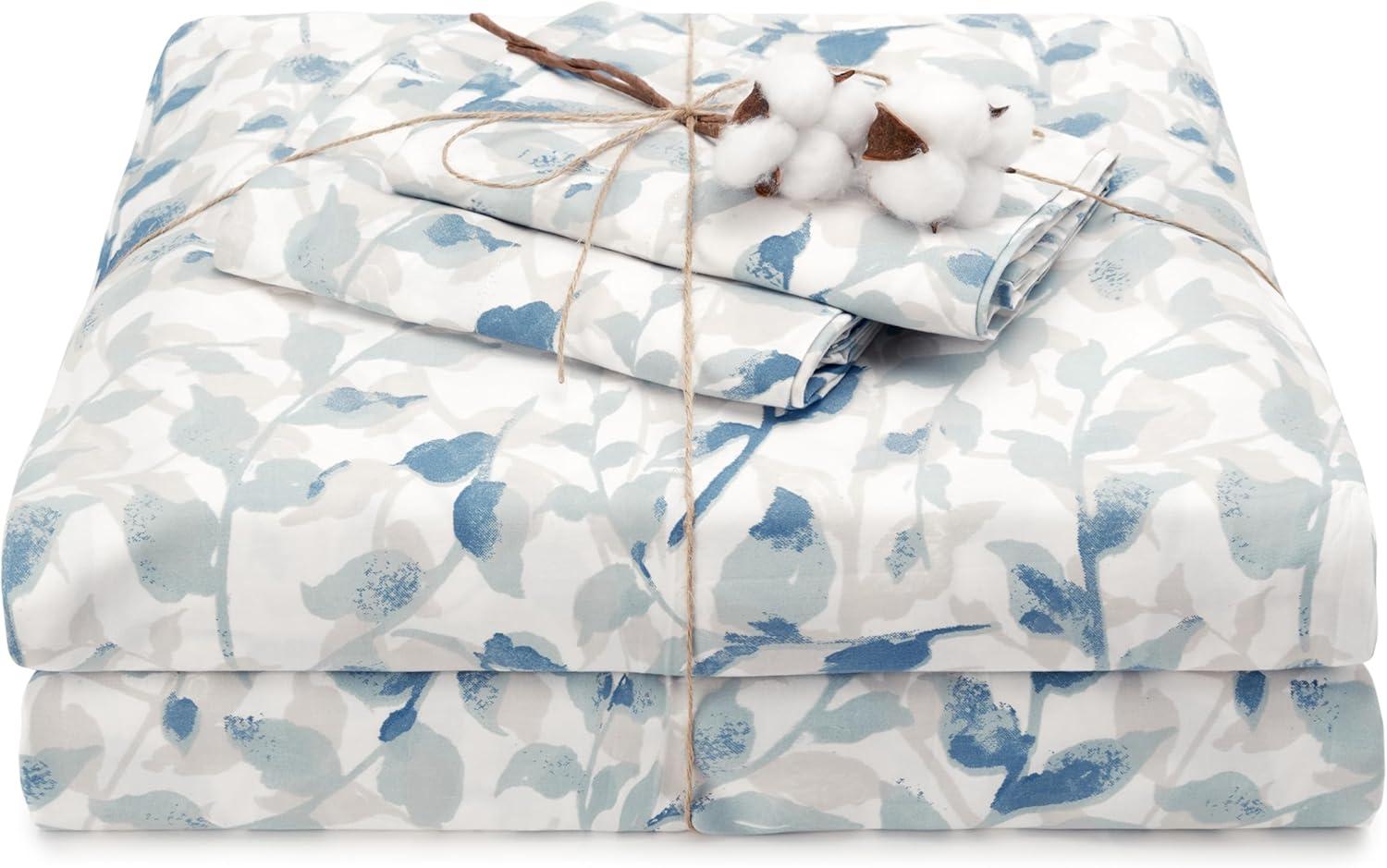 Elegant Cotton 100% Organic Cotton Printed Sheet Set