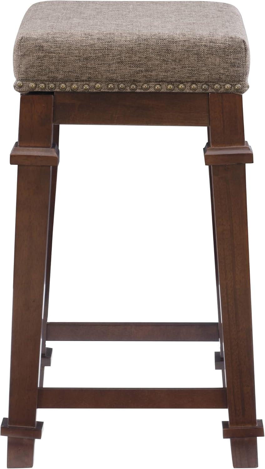 Kennedy Backless Counter Height Barstool Wood - Linon