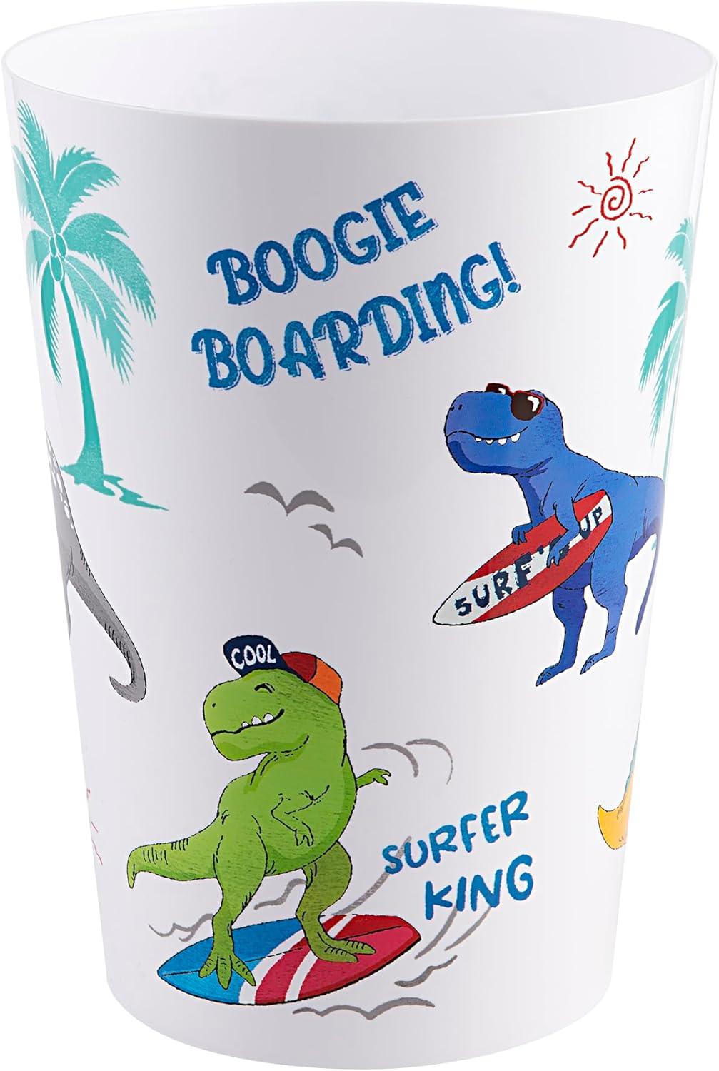 Surfin' Dino Wastebasket