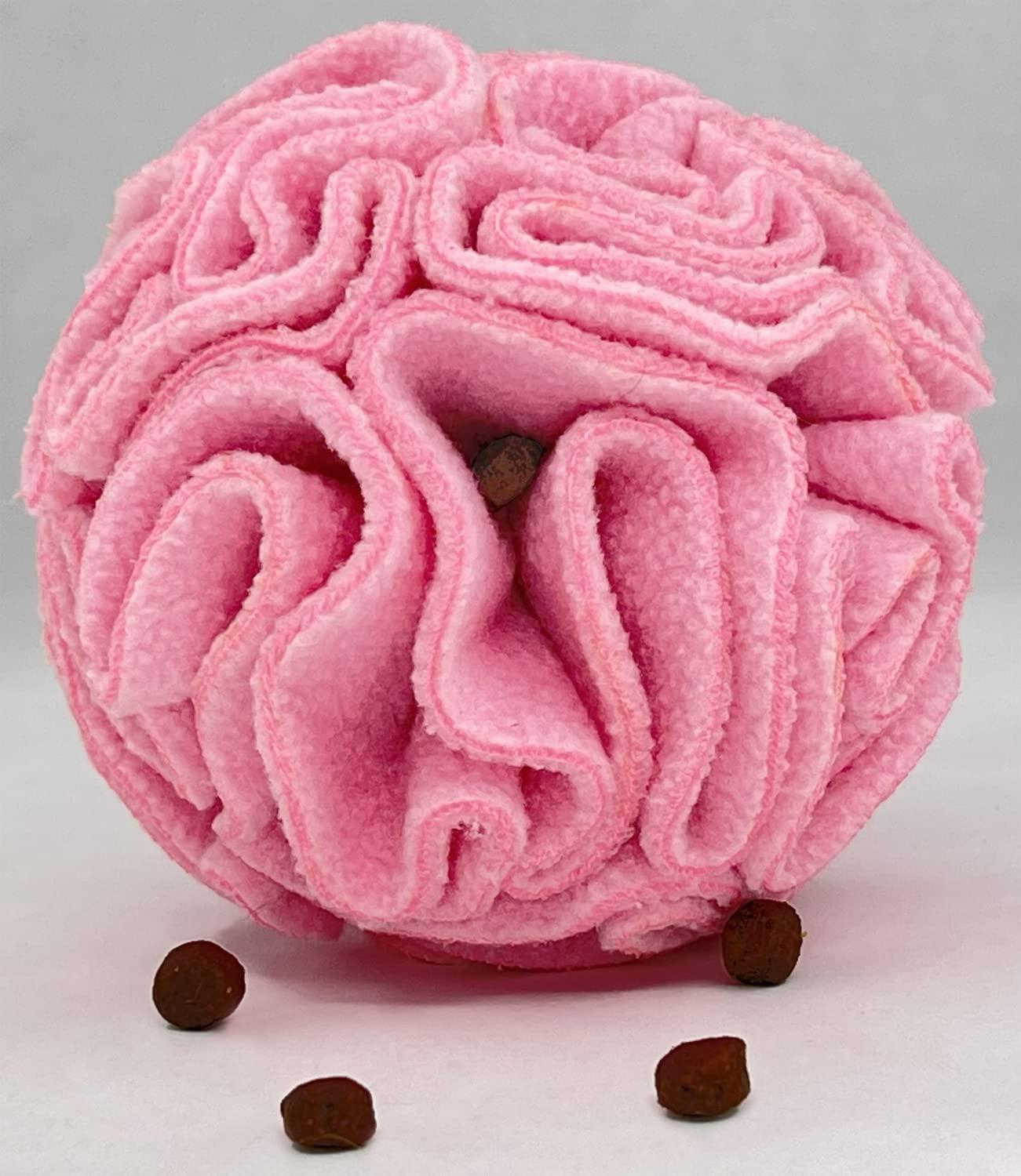 Snuffle Interactive Foraging Dog Puzzle Ball Toy for Puppy and Adult