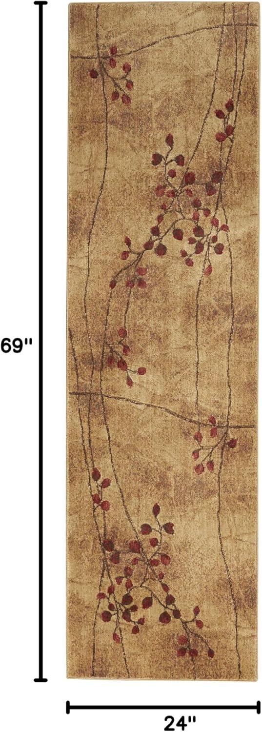 Nourison Somerset 2' x 5'9" Latte Rustic Indoor Rug