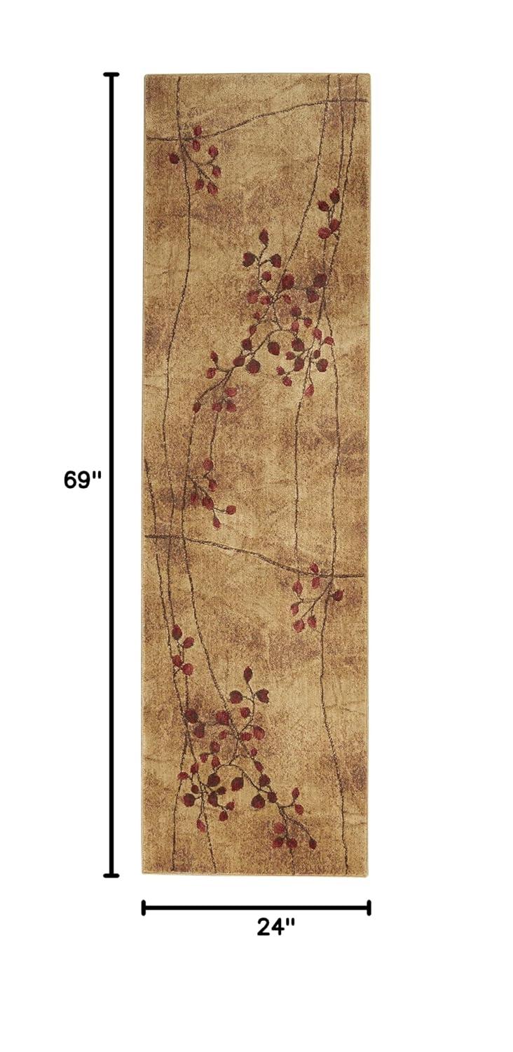 Nourison Somerset 2' x 5'9" Latte Rustic Indoor Rug