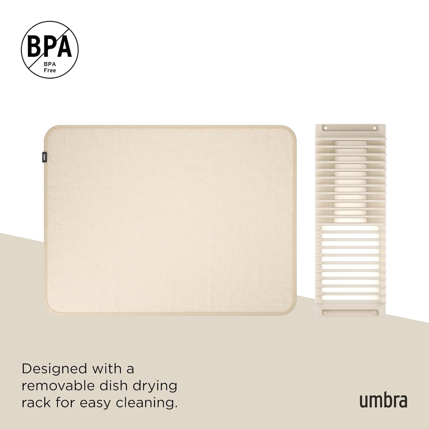 Umbra Adjustable Plastic Dish Rack