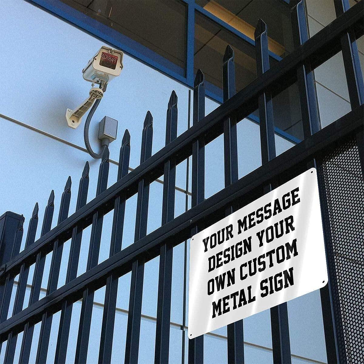 Retro Metal Tin Sign Free Air Gasoline Reproduction Garage Shop Metal Sign Funny Home Cave Garage bar Wall Decoration Vintage Metal Sign 4x16 inch