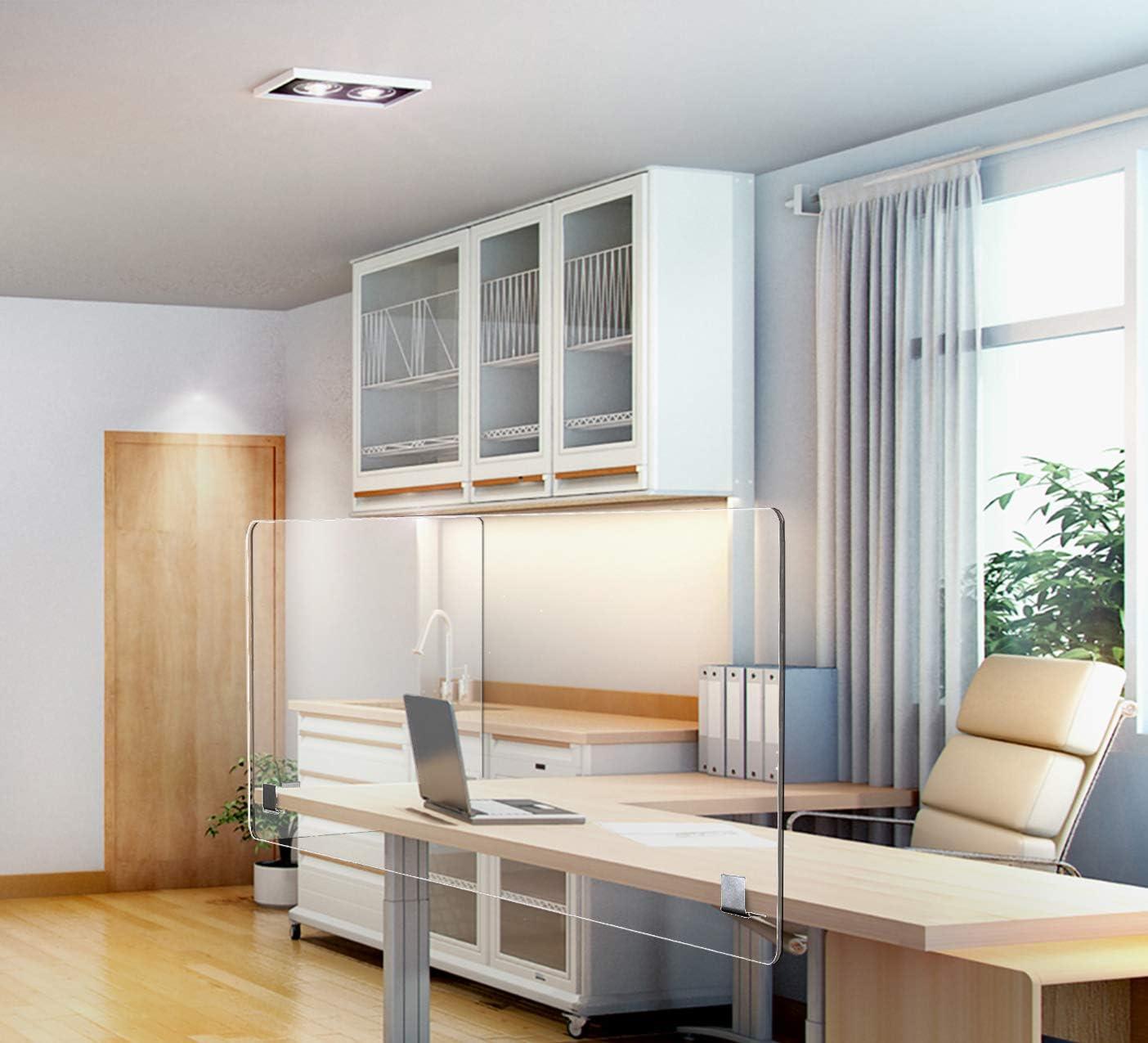 Safco® Plastic/Acrylic 1 Panel Desk Divider