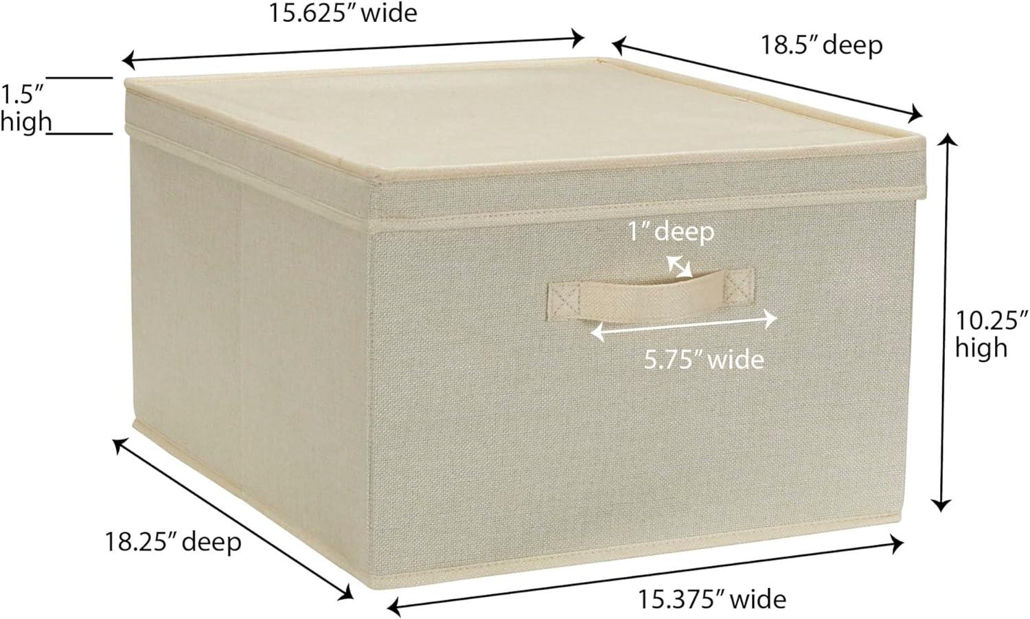 Household Essentials Household Essentials Fabric Bin (Set of 2)