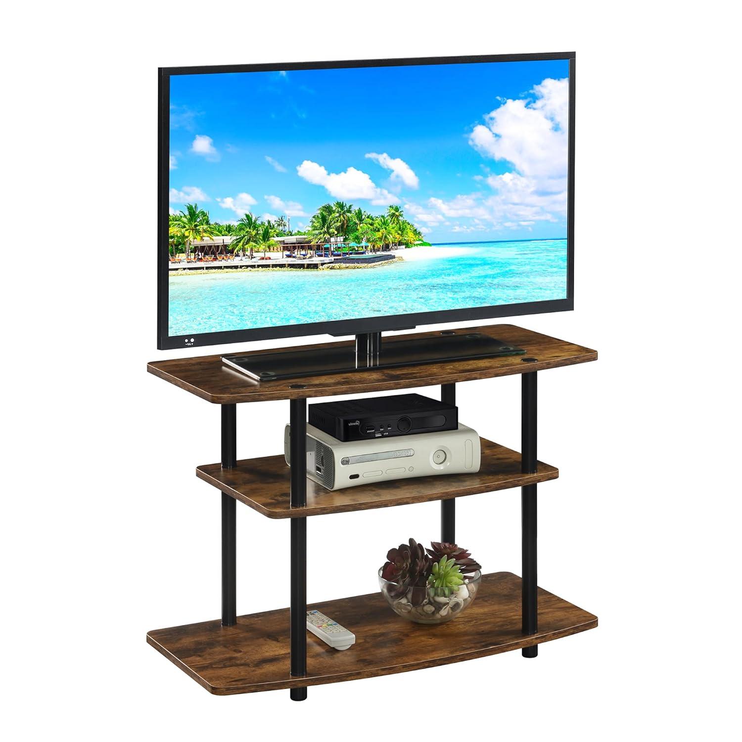 Convenience Concepts Designs2Go 3 Tier TV Stand Multiple Finishes