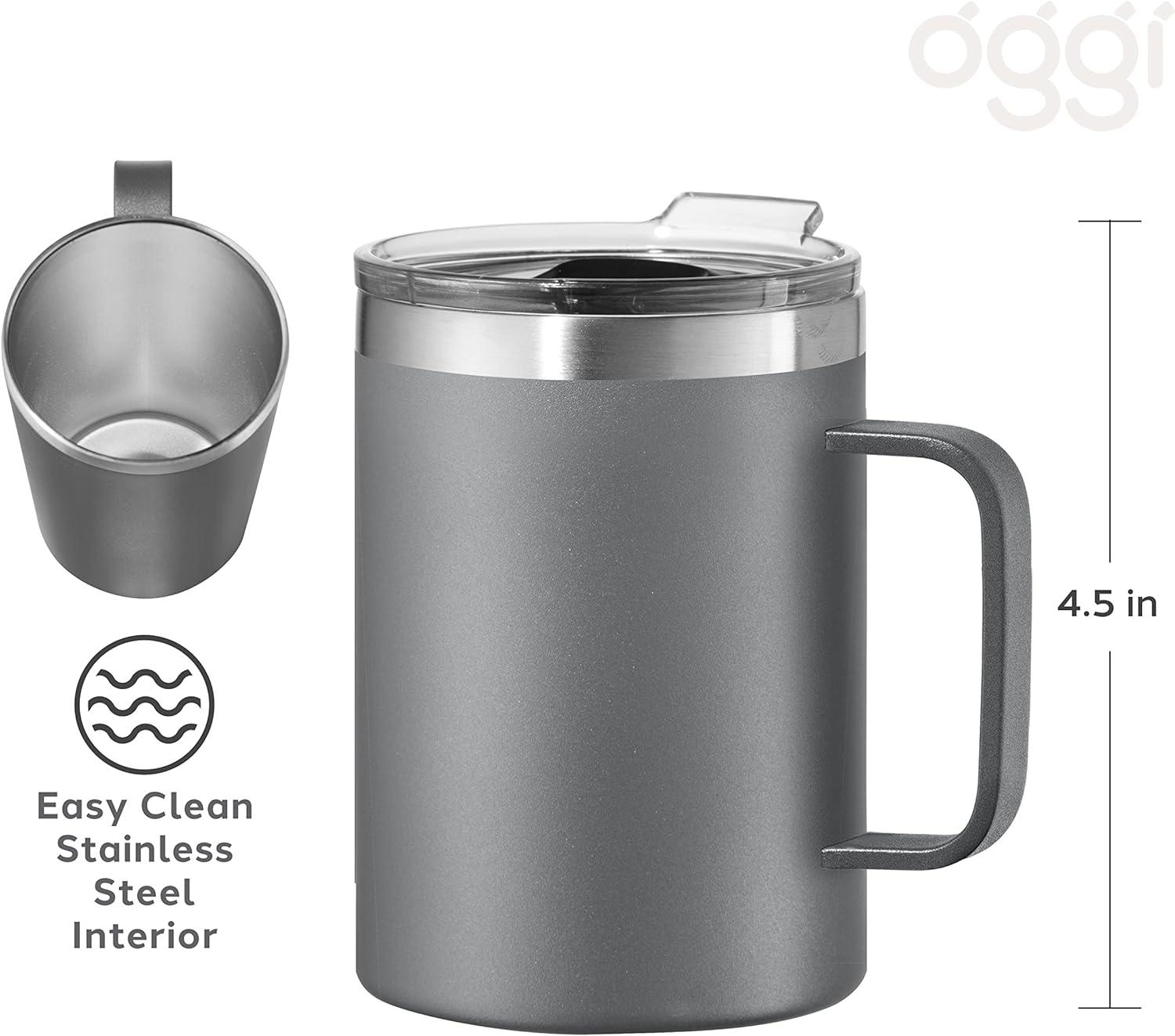 OGGI ThermoMug Vacuum Insulated Tumbler (420 ml, 14 oz)