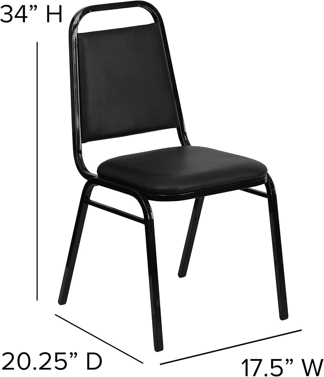 Amaya Trapezoidal Back Stacking Banquet Chair