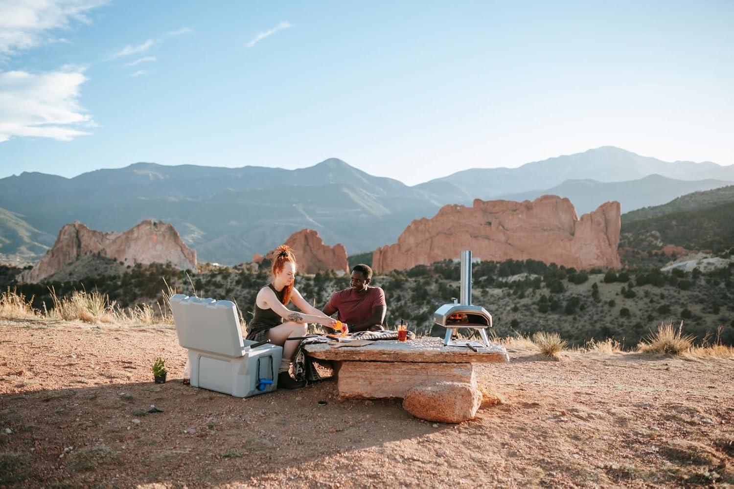 Ooni Karu 12 Multi-Fuel Outdoor Pizza Oven, Portable Wood Fired and Gas Pizza Oven