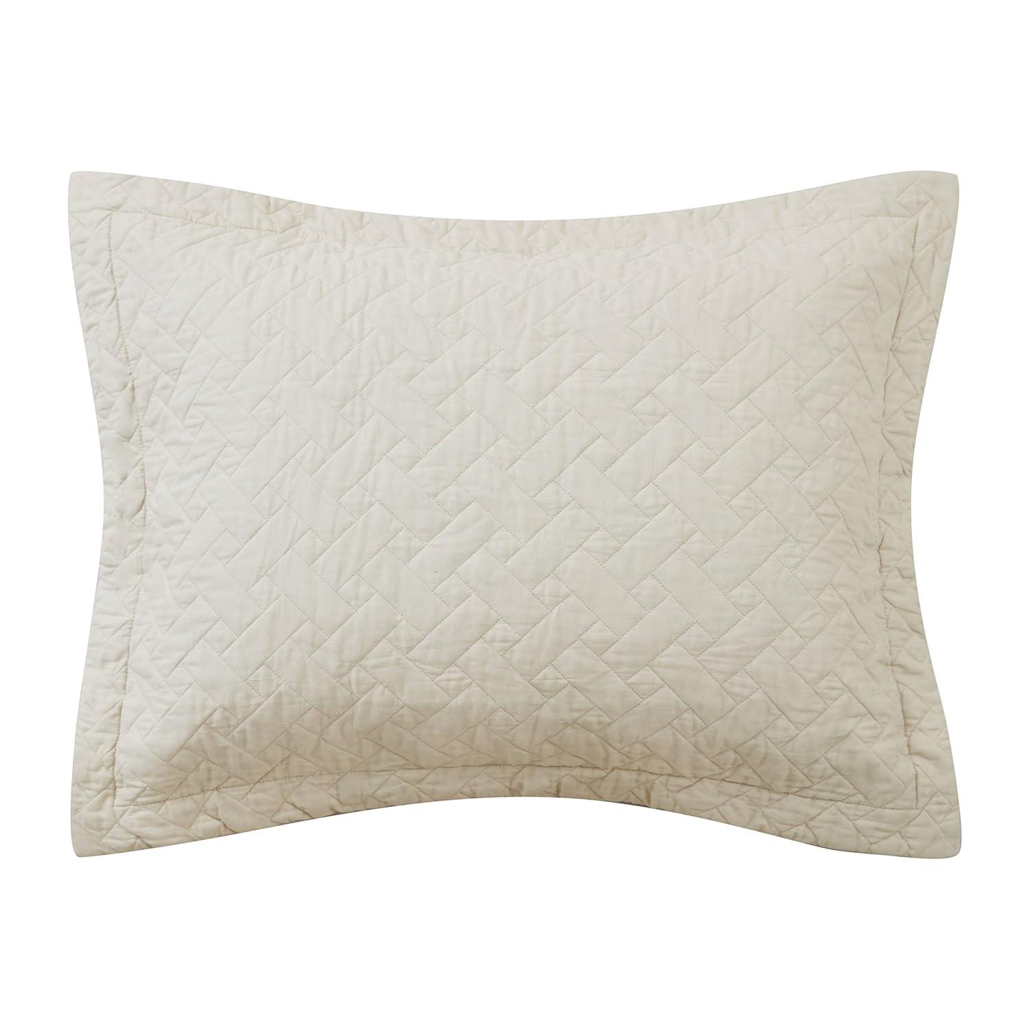 Tommy Bahama Home Tommy Bahama Raffia Solid Cotton Reversible Quilt Set