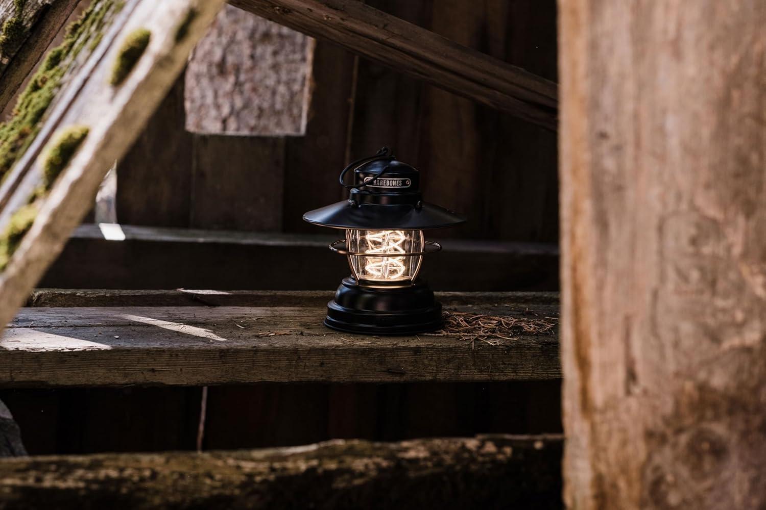 Barebones Outpost Lantern, Antique Bronze