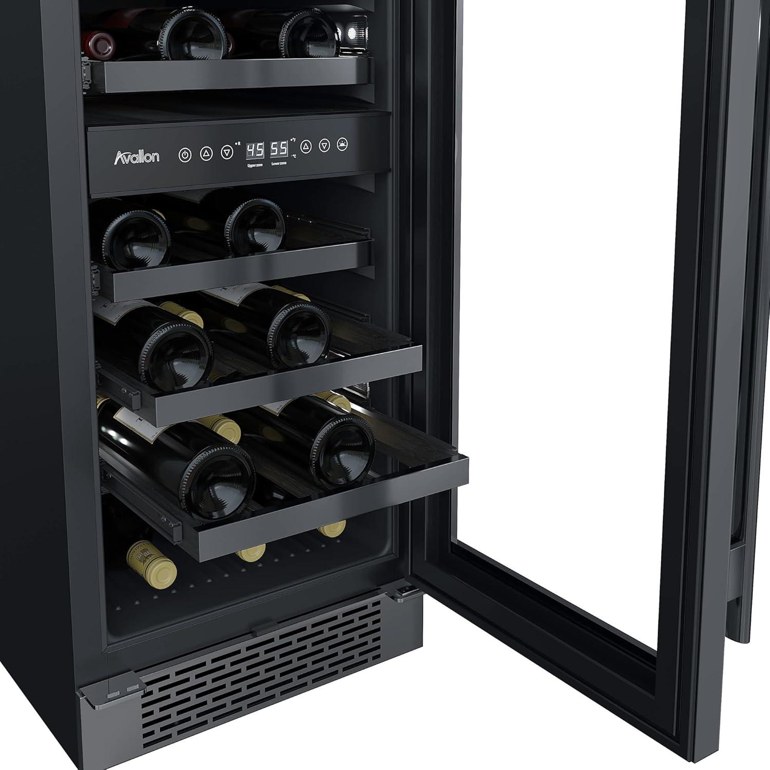 Avallon Avallon Dual Zone 15'' 23 Bottle Wine Refrigerator