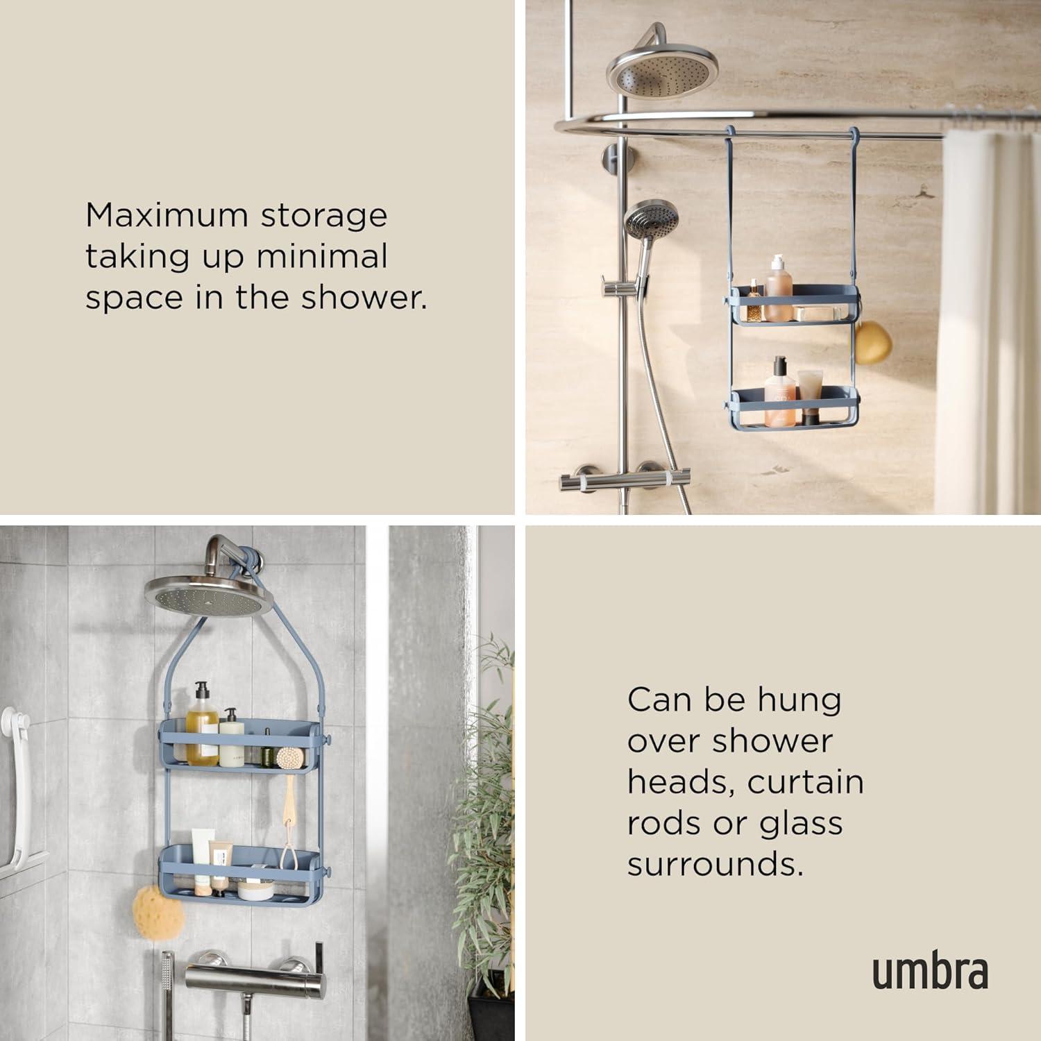 Umbra Flex Wall Mounted Optional Shower Caddy