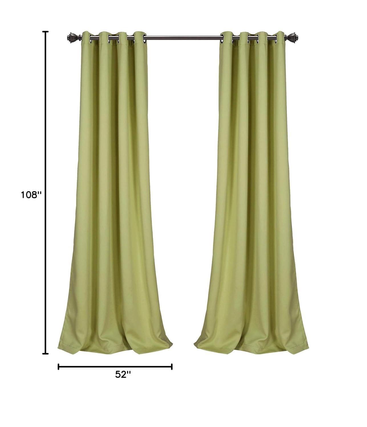 Torre & Tagus Insulated Polyester Blackout Curtain Pair (Set of 2)