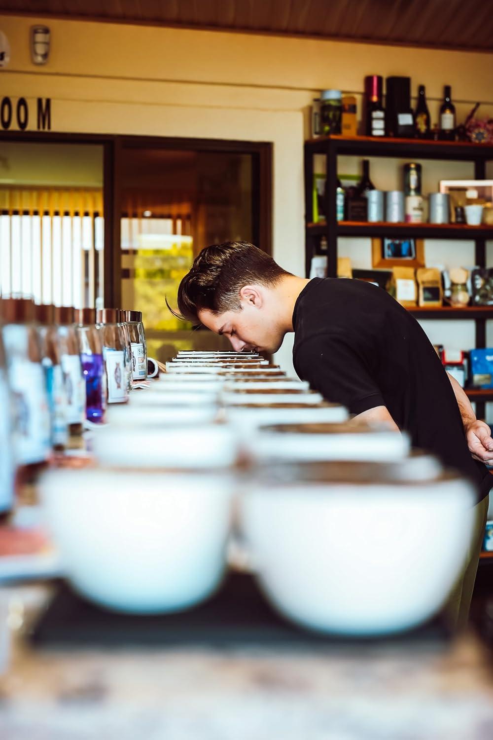 Onyx Coffee Lab Geometry Whole Bean Espresso Coffee Blend – Light Roasted Coffee Beans Whole – Coffee Whole Beans w/Notes of Berries, Sweet Lemon, & Earl Grey