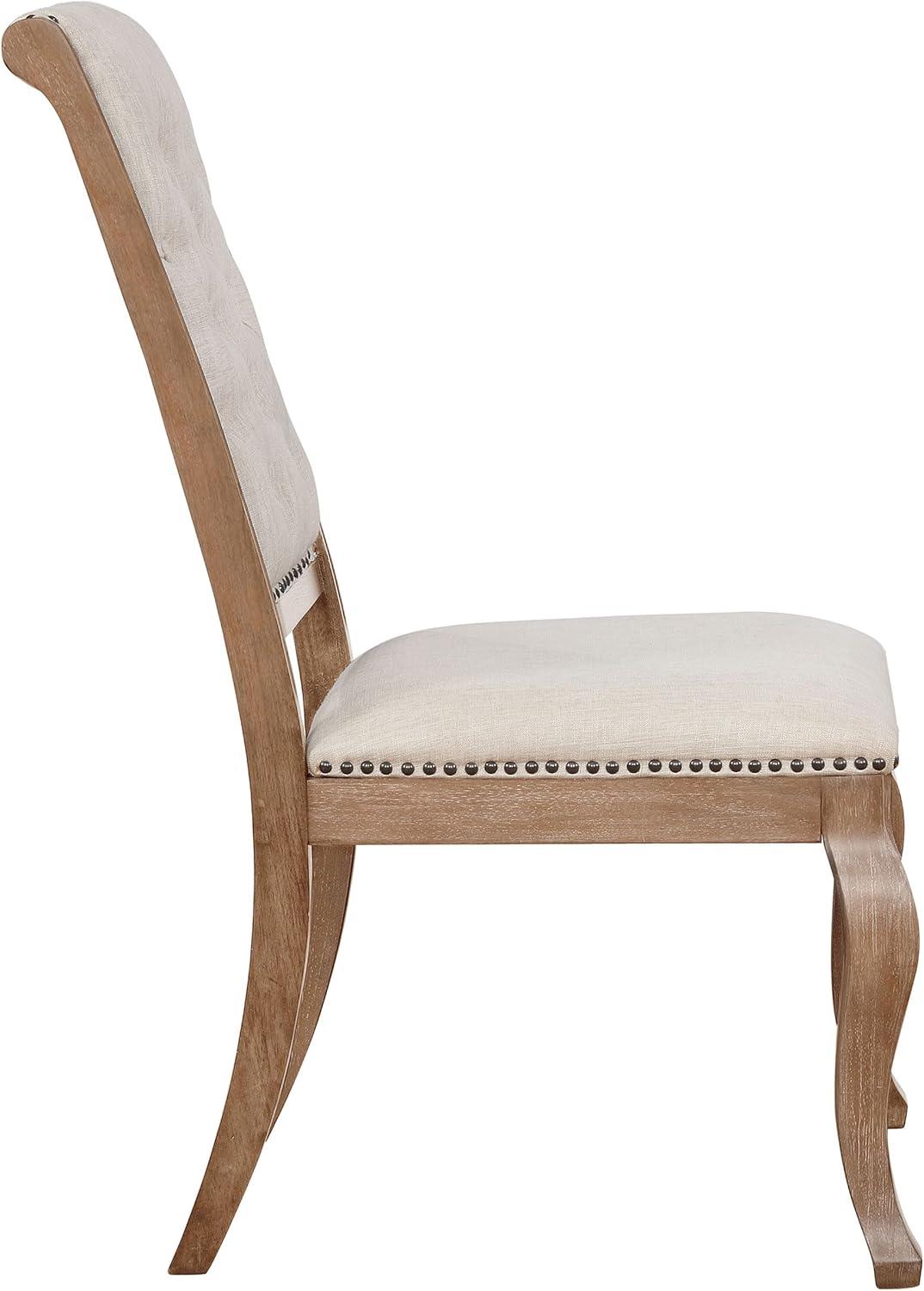 Keeter 19.25'' H Tufted Upholstered Side Chair
