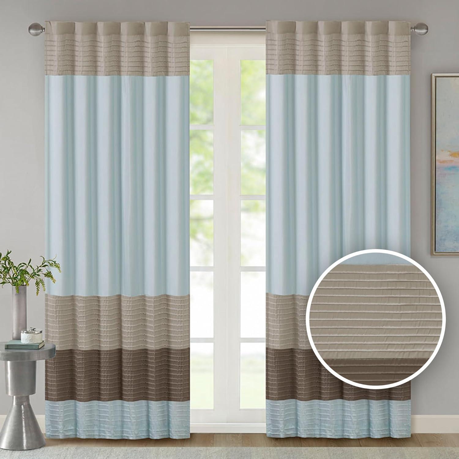 Amherst Polyoni Pintuck Curtain Panel