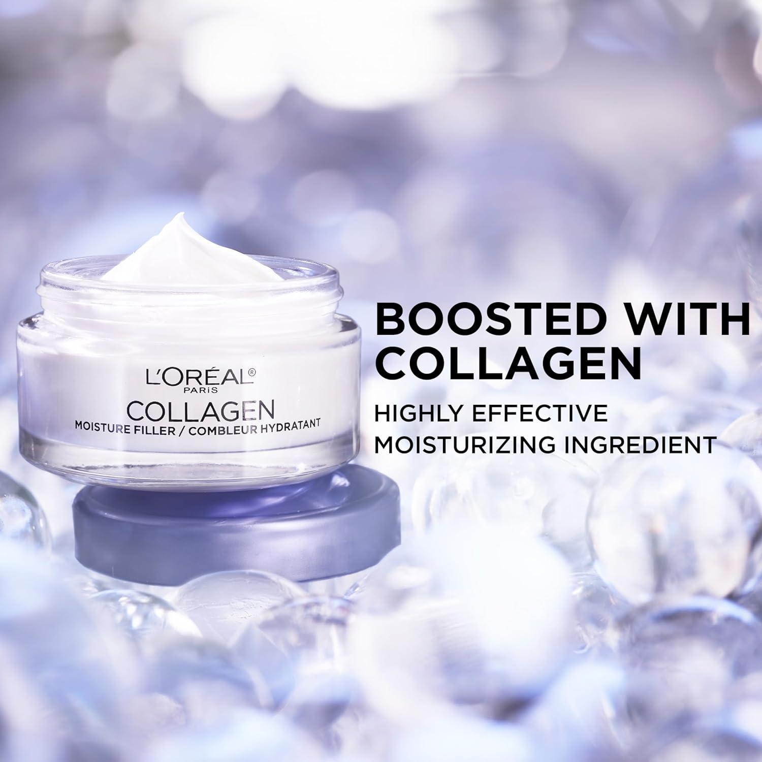 L'Oreal Paris Collagen Moisture Filler Anti-Aging Night Cream, 1.7 oz