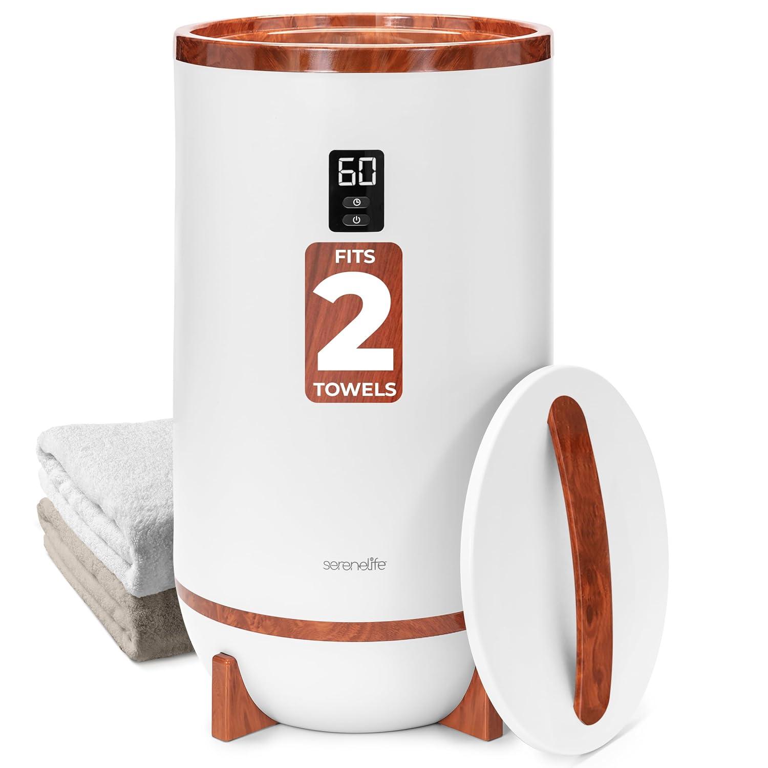 SereneLife Single Touch Electric Towel Warmer