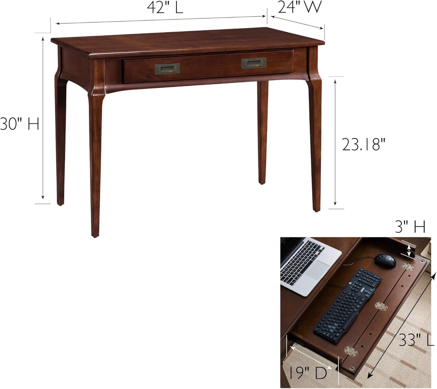 Stratus Laptop/Writing Desk in Heartwood Cherry