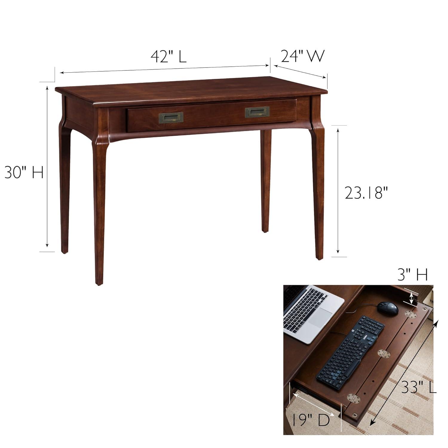 Stratus Laptop/Writing Desk in Heartwood Cherry