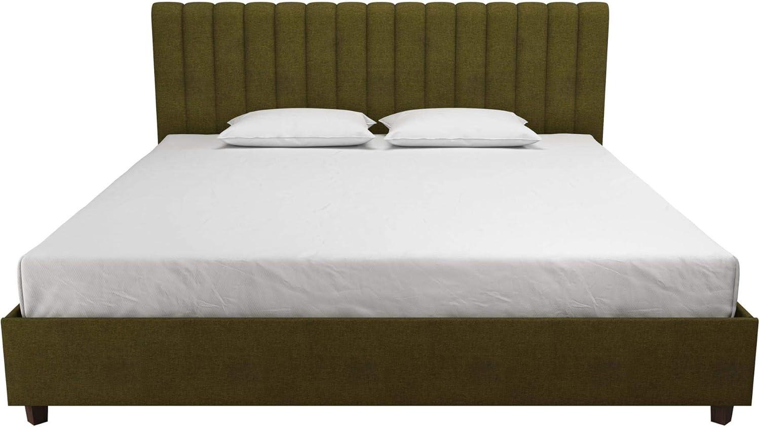 Brittany Tufted Upholstered Platform Bed