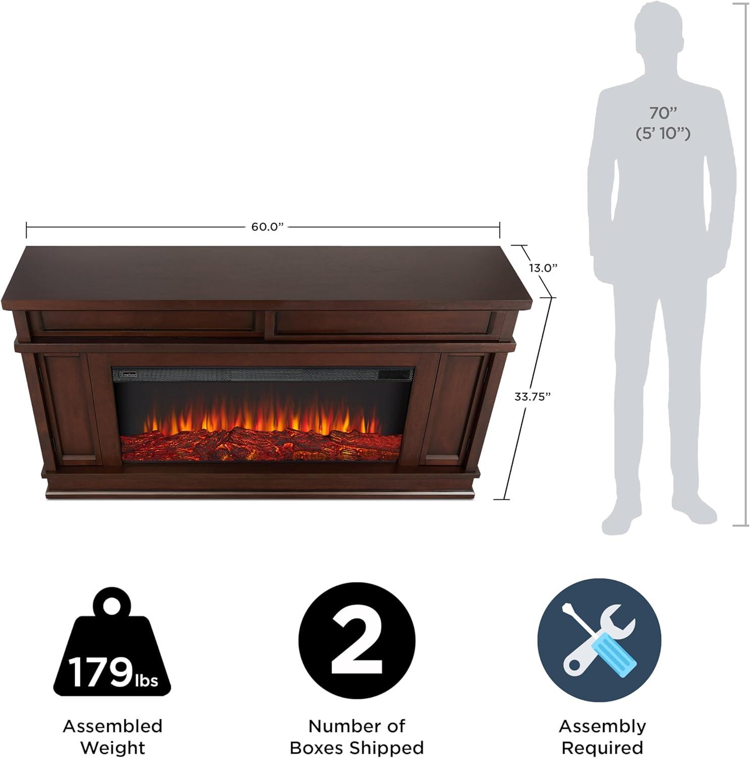 Torrey 60" Landscape Electric Fireplace by Real Flame